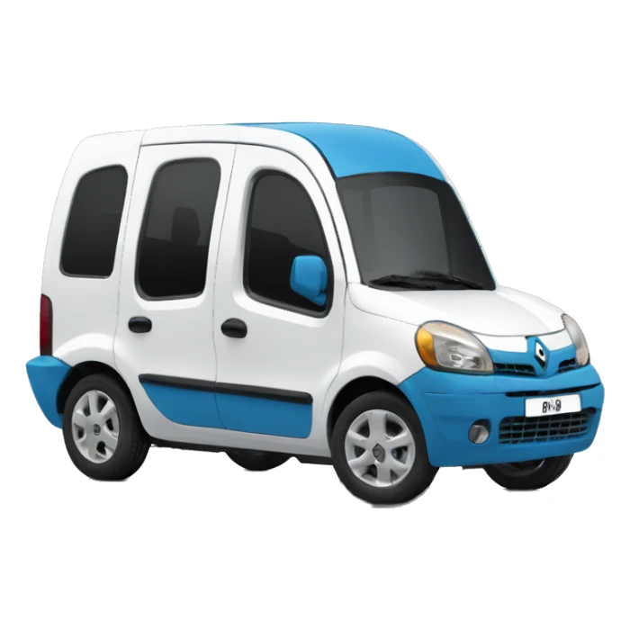 Renault kangoo bleu sticker