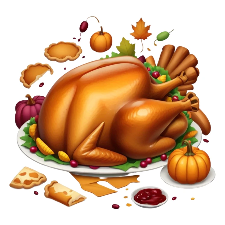 Thanksgiving catastrophe  sticker