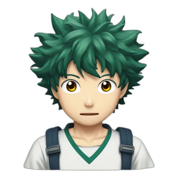 izuku midoriya sticker
