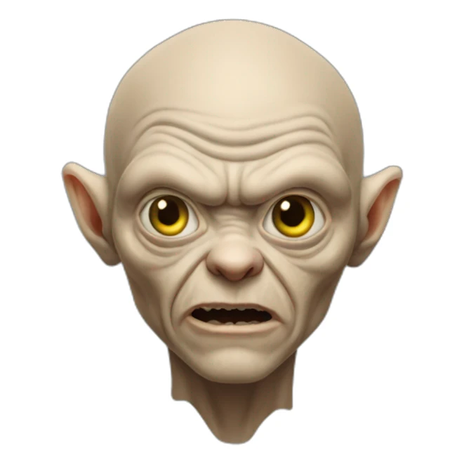 Think Golum sticker