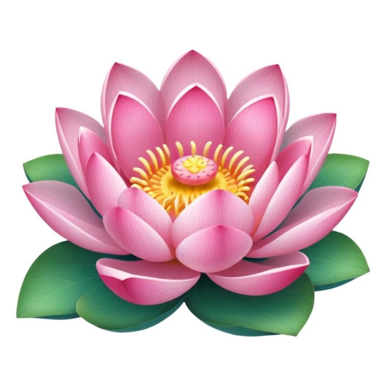 A traditional pink Lotus sticker