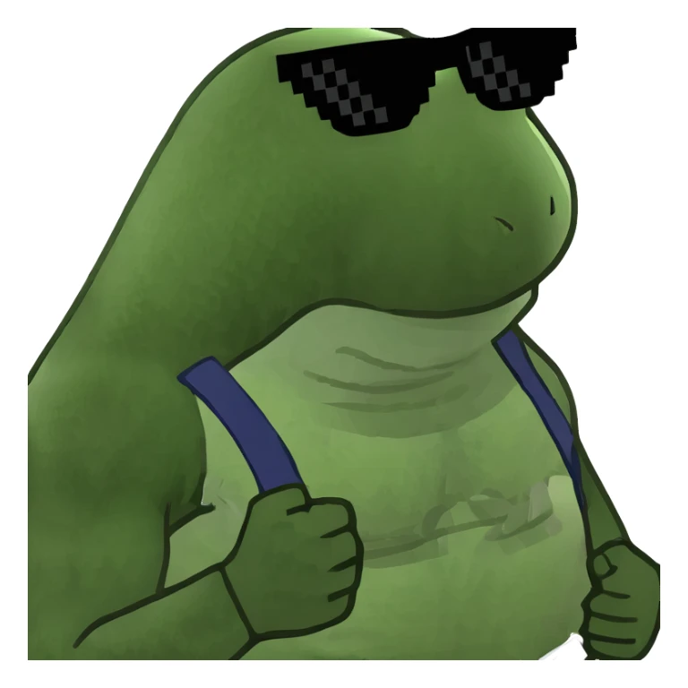 Mario but he’s jacked sticker