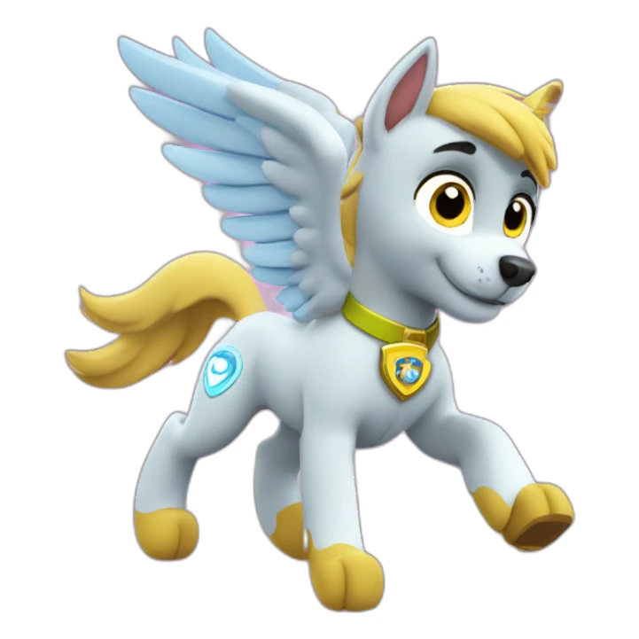 paw patrol Pegasus sticker