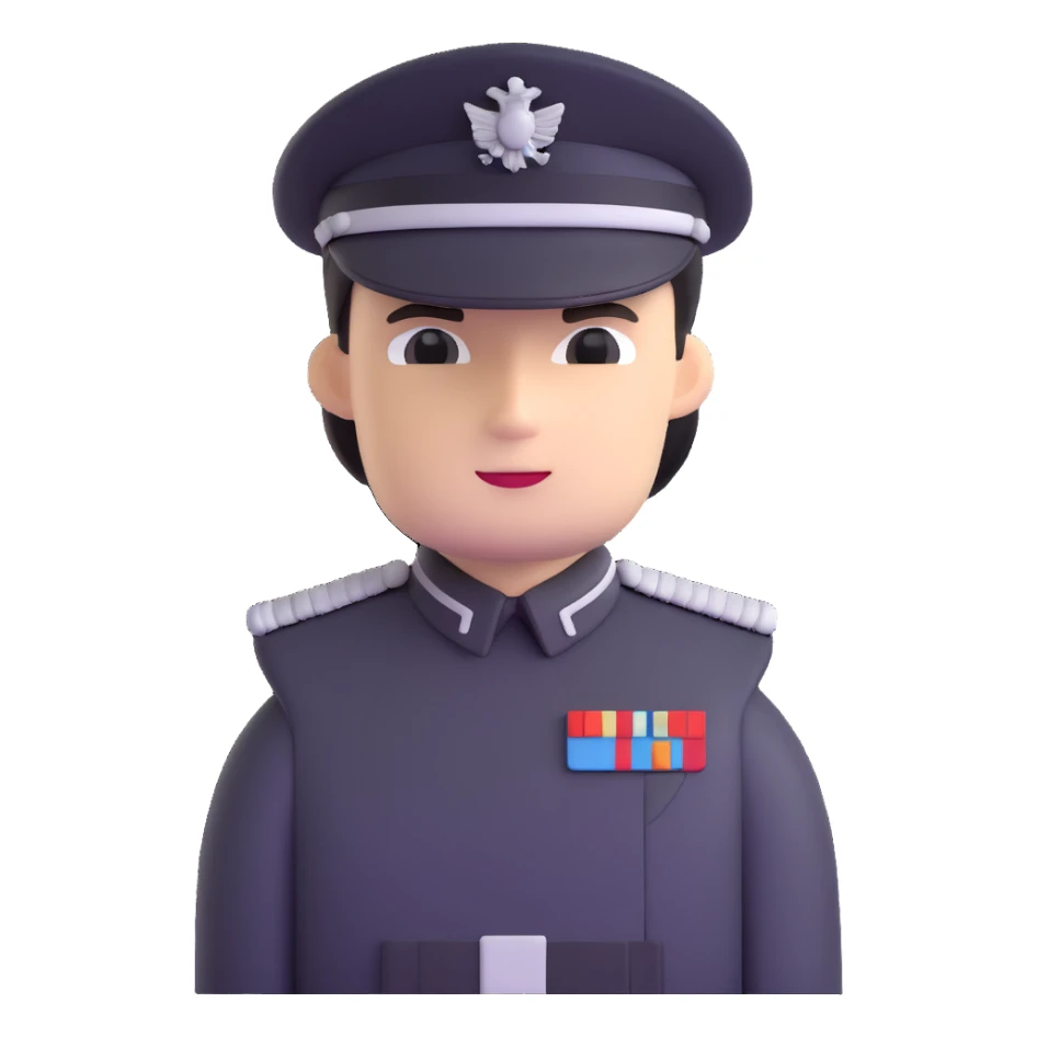 Star Wars Imperial officer in uniform sticker