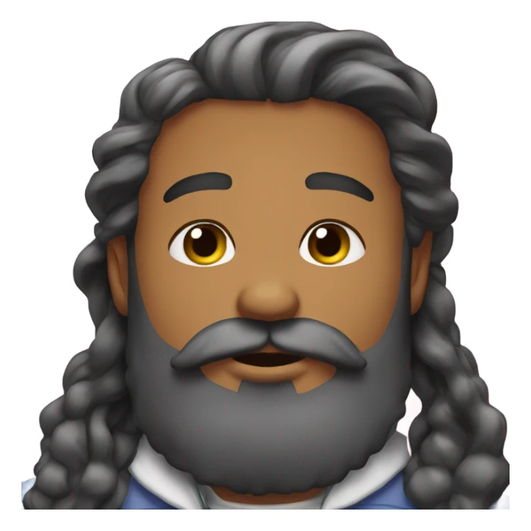 gay kiss beard sticker