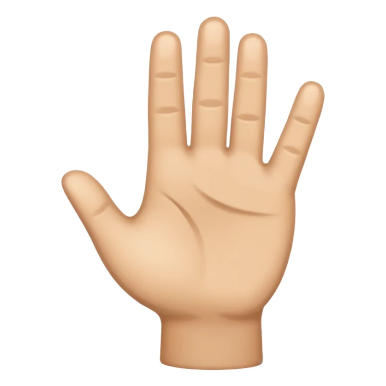 East side hand emoji sticker