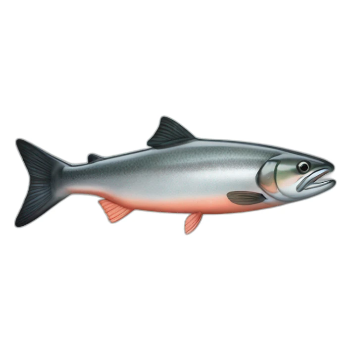 silver-coho-salmon sticker