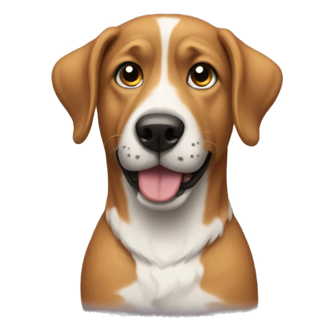Dog wear hoddi sticker