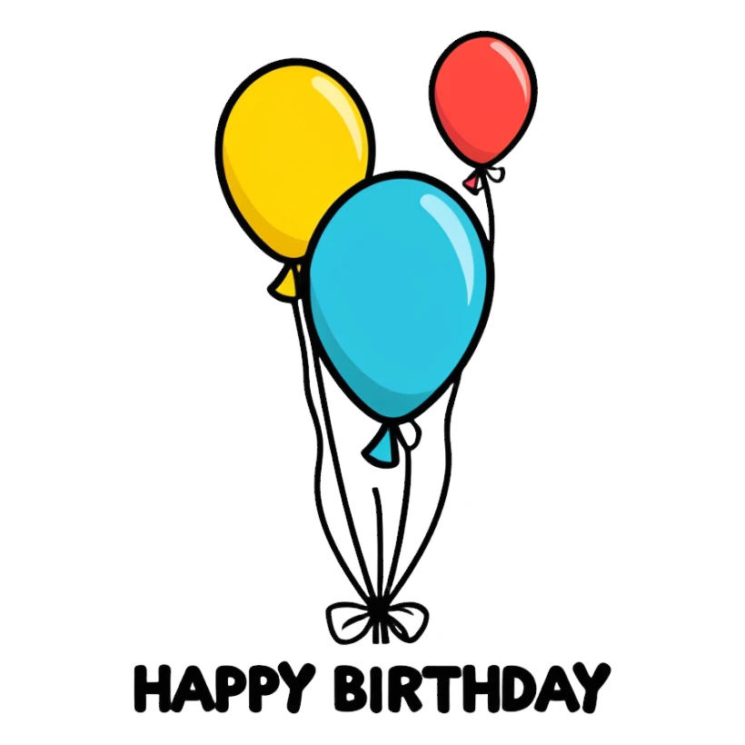 Happy birthday Tim sticker