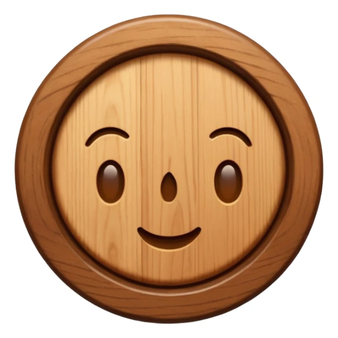 Hard and round surcul sticker