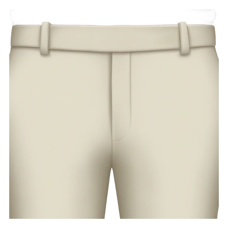 cream trousers sticker