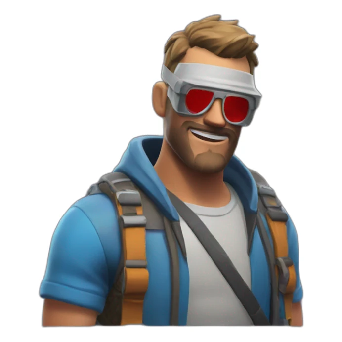 Skibidi fortnite sticker