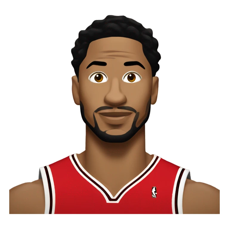 Derrick Rose en los Chicago bulls  sticker