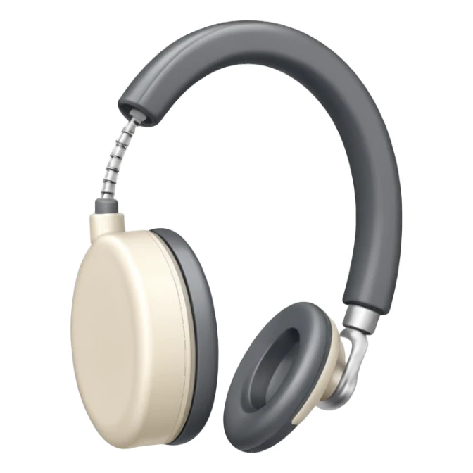 Earmold hearing aid color white sticker