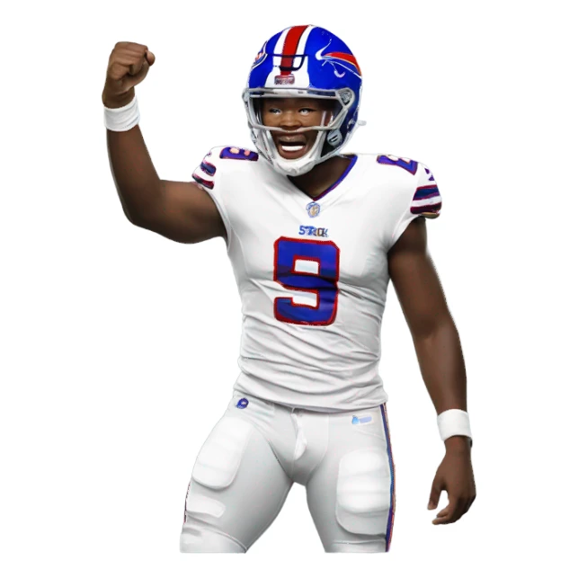 Buffalo bills Allen winning sticker