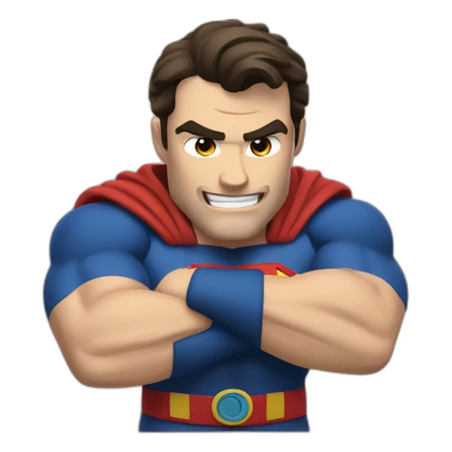 Henry Cavil flexing  sticker