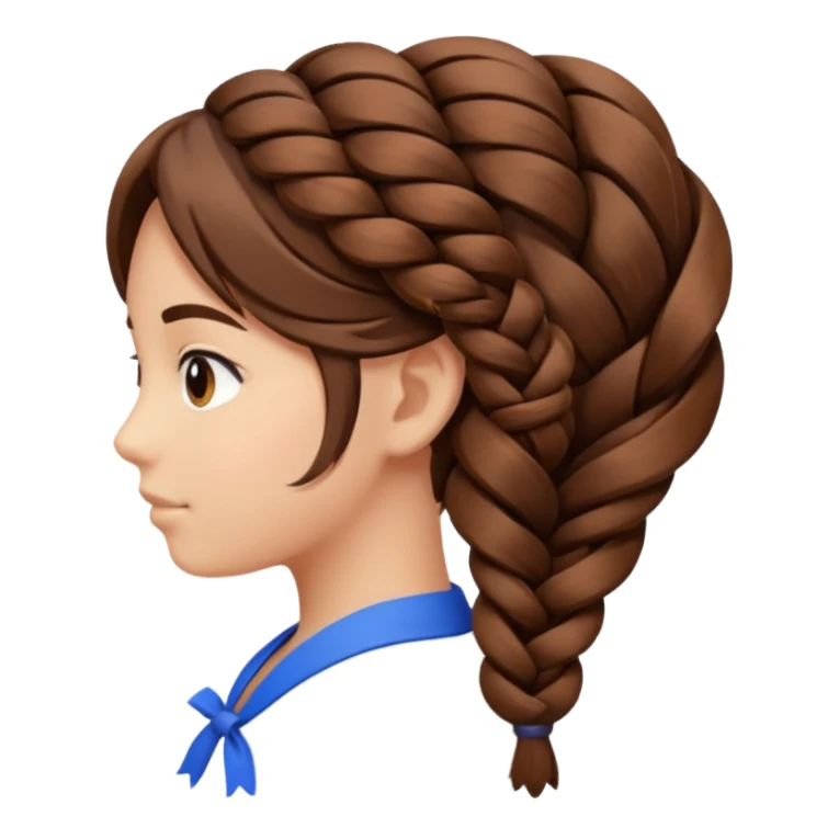 Braiding sticker