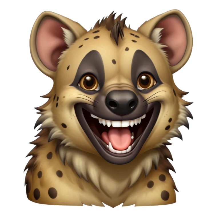 hyena laughing sticker