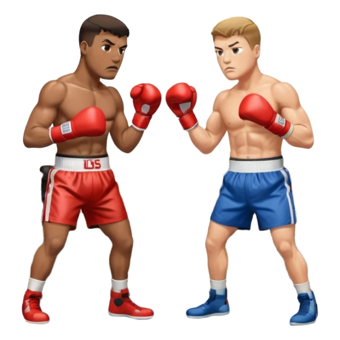 round two fight sticker