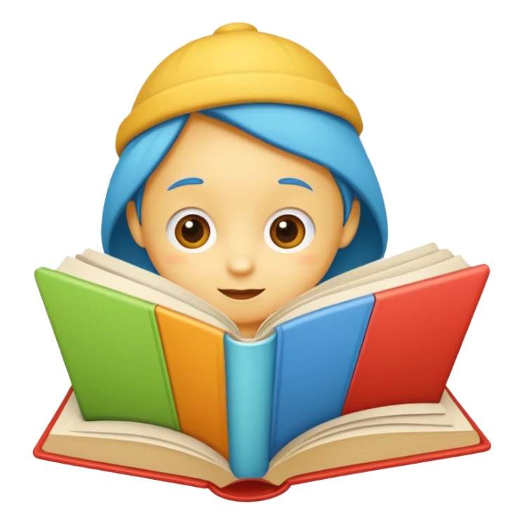 a children’s picture book sticker