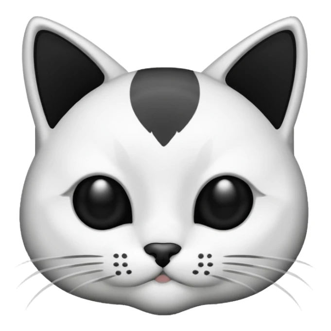 Purrfect Monochrome B&W sticker