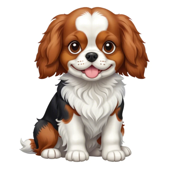 King Charles cavalier spaniel  sticker