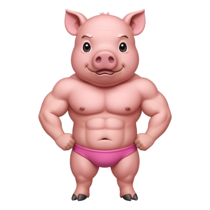 Cranking hog sticker