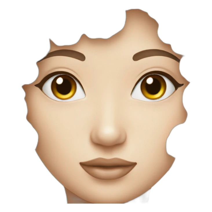 beauty foam for face sticker