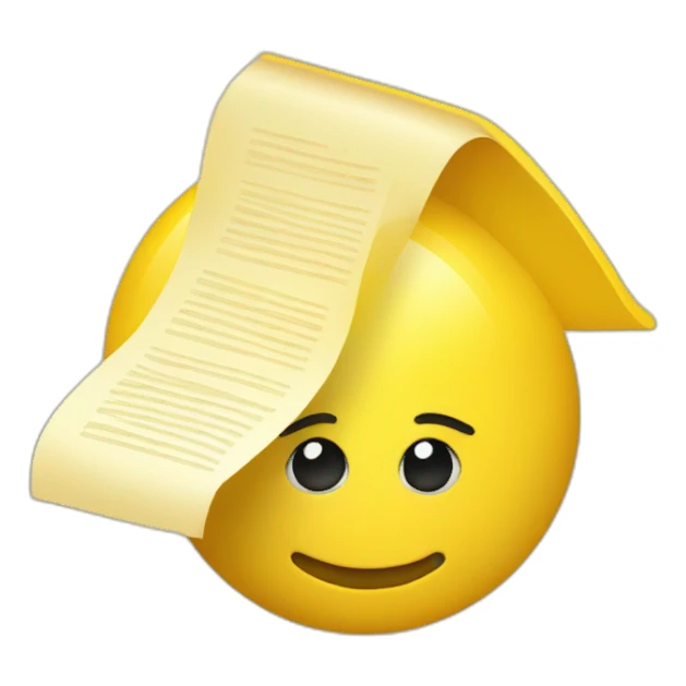 newsletter yellow sticker