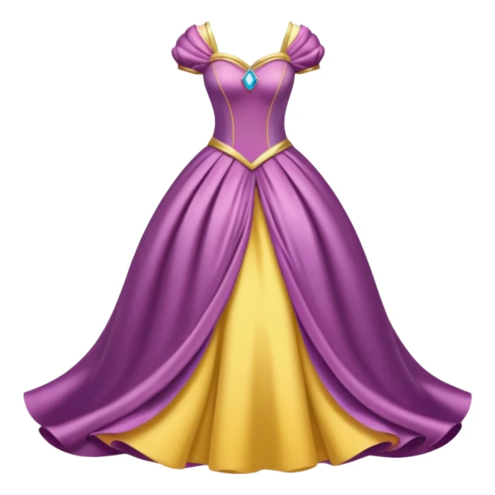 Disney Princess dress sticker