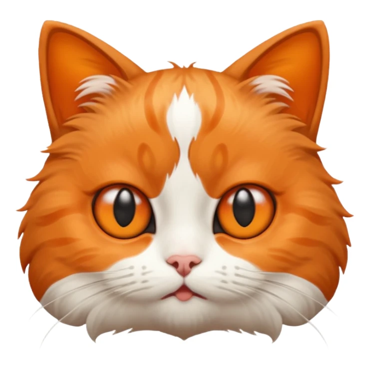 pleading kitty face sticker