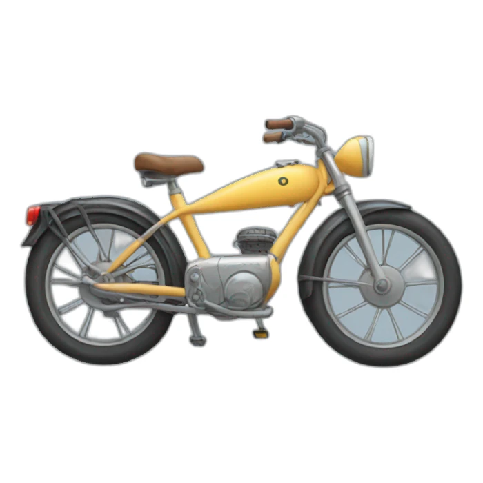 Cat bike  sticker