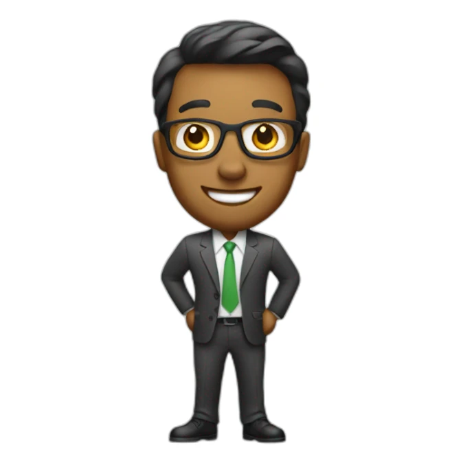 financial standing happy sticker