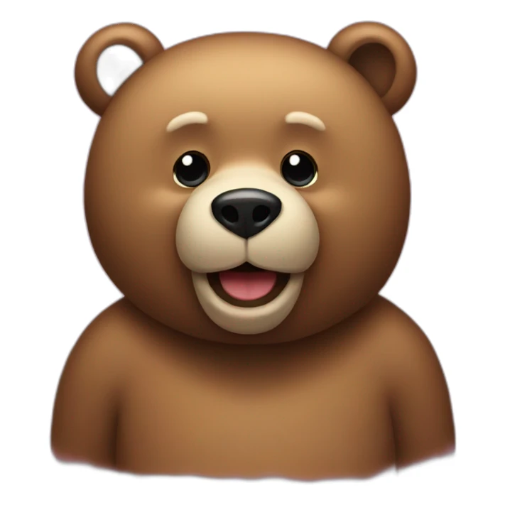 big bear sticker