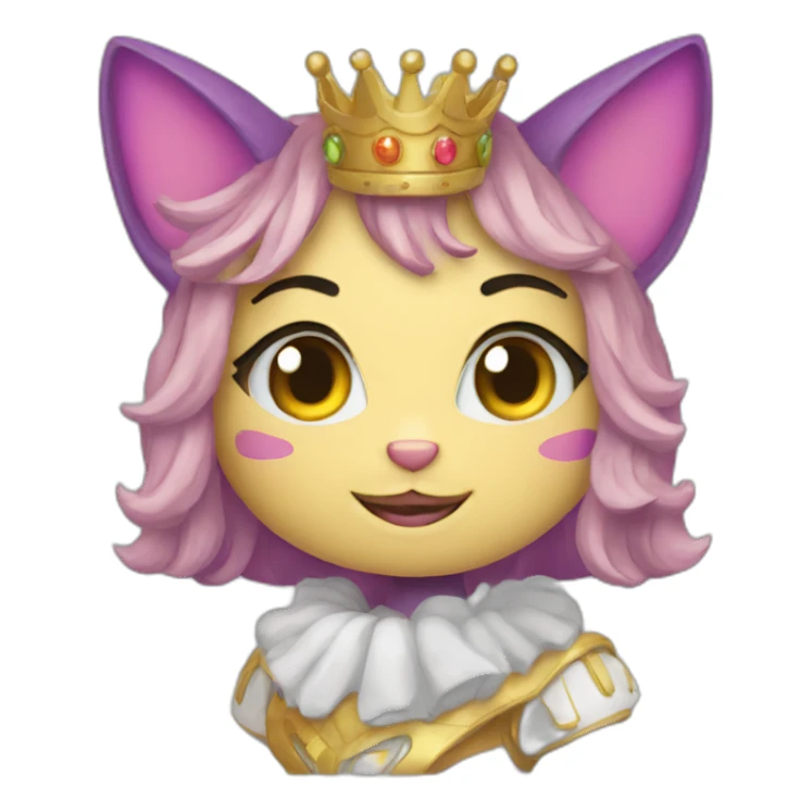 super-nyancat-queen sticker