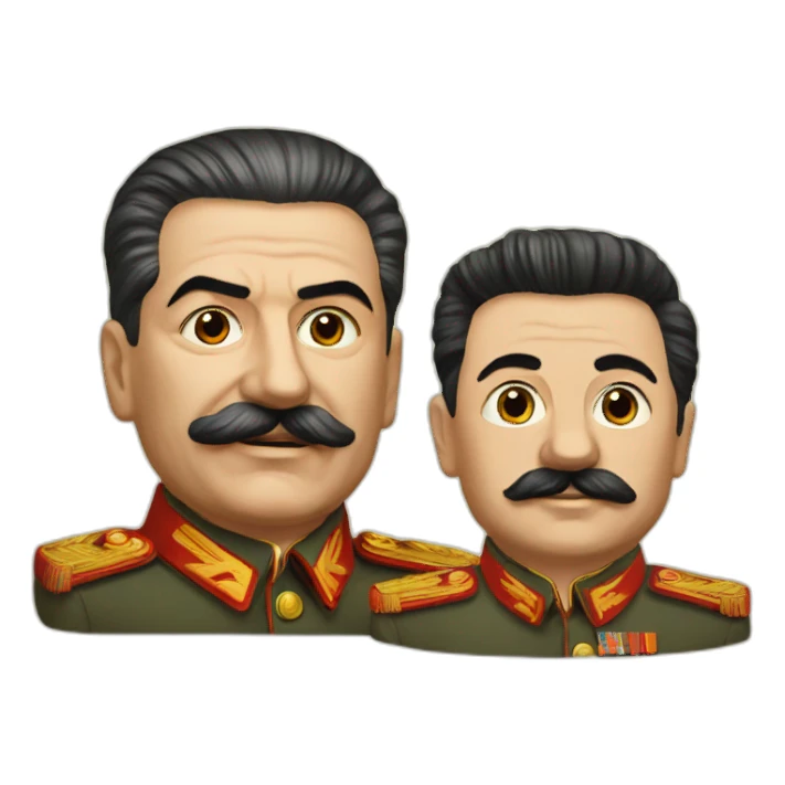 Stalin and ussr sticker