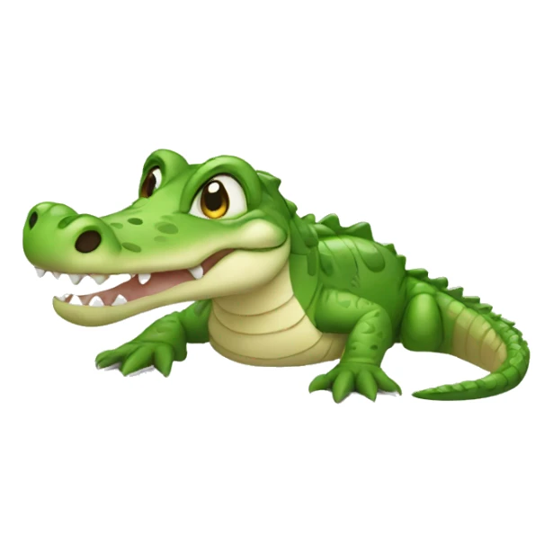 Baby crocodile sticker