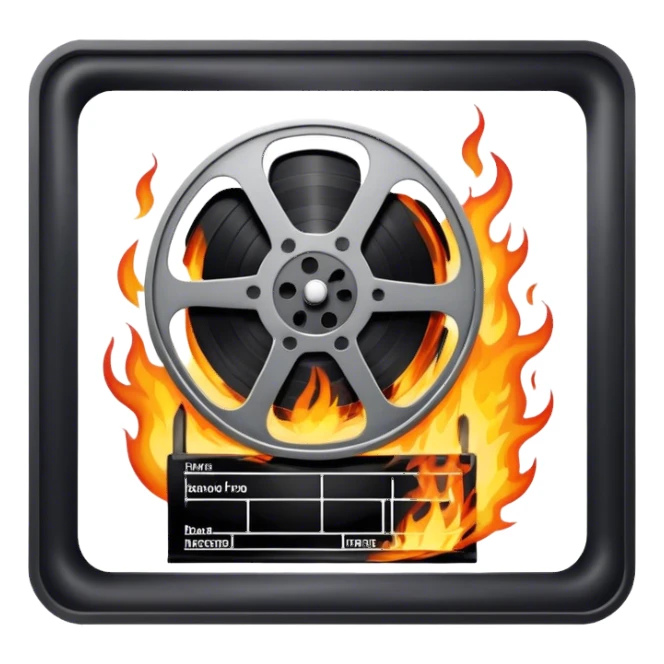 Burn Movie sticker