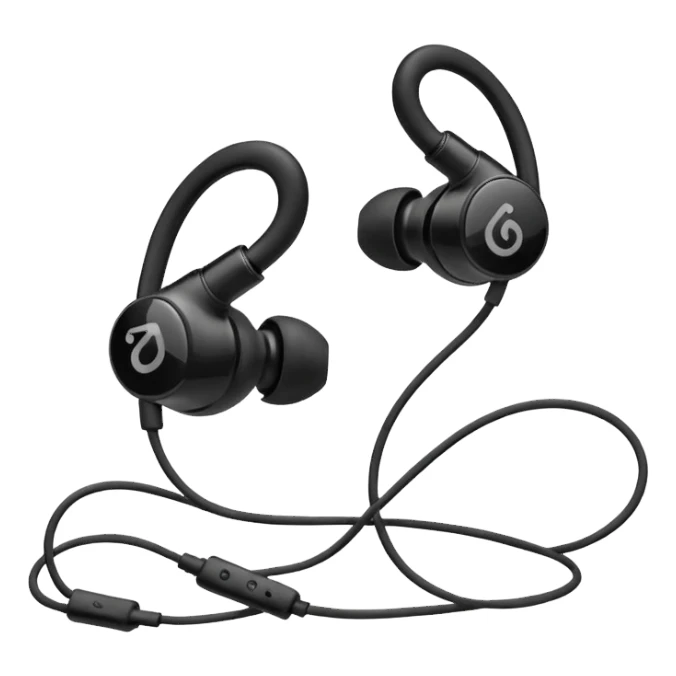 old wired earphones sticker