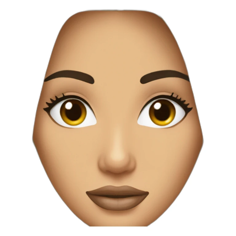 Kim kardachian en bikini sticker