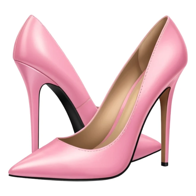 Pink heels sticker
