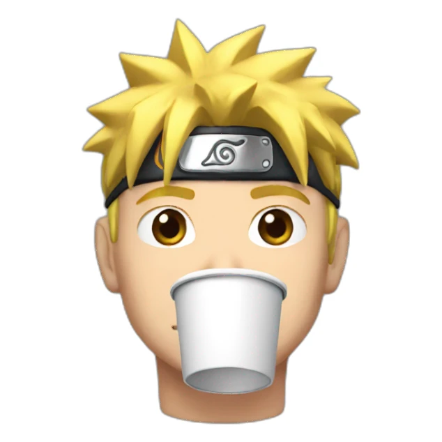 coffee-naruto sticker