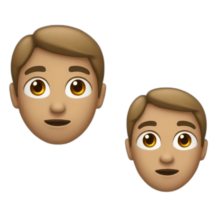 Garçon qui mord ses lèvres  sticker