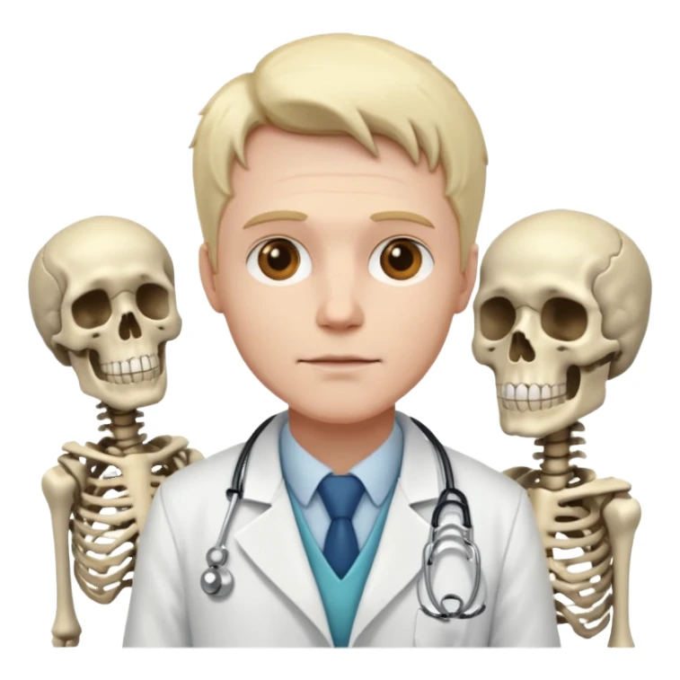 Doctor, Skeleton. sticker