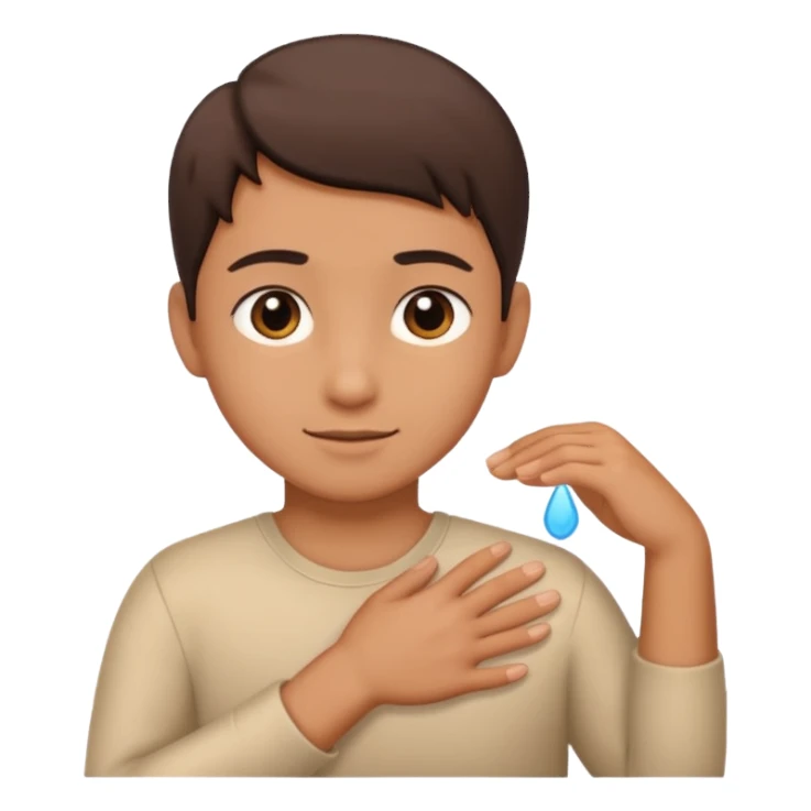 A Hand on placed on somebody else’s shoulder  sticker