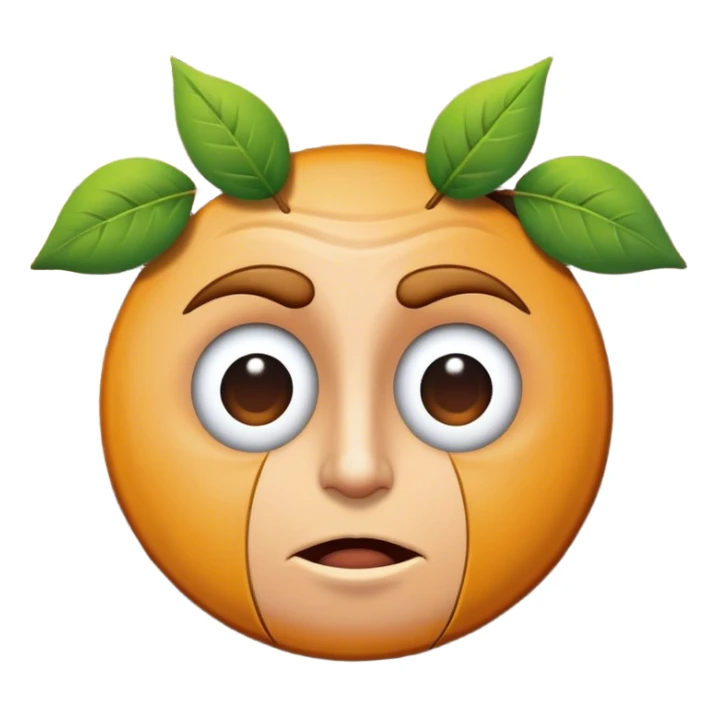 Fiddy cent face on a tree sticker