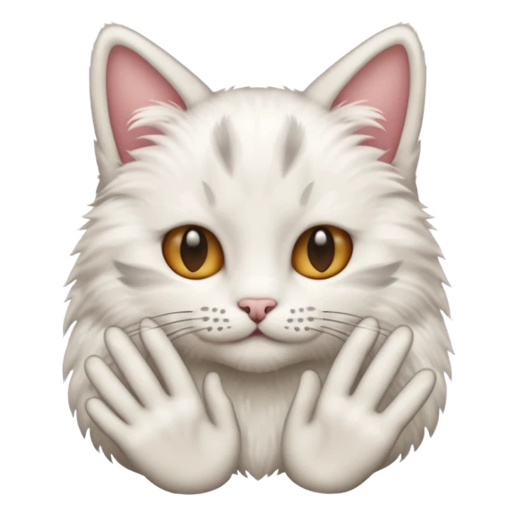 doigts dans la chat sticker