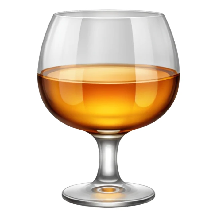 Brandy glass
 sticker