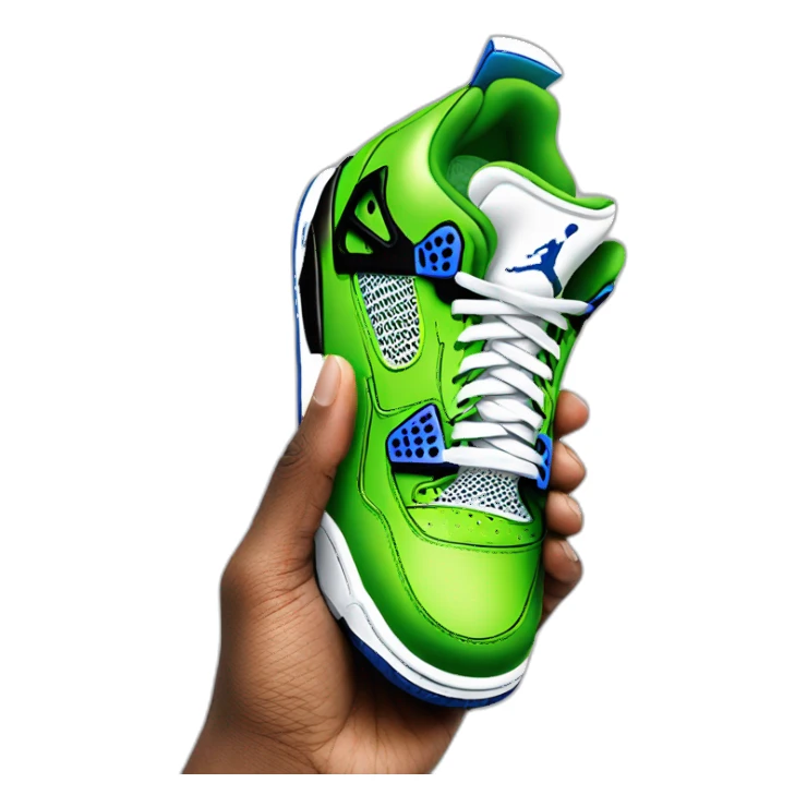 cucumber in air jordan 4 sticker