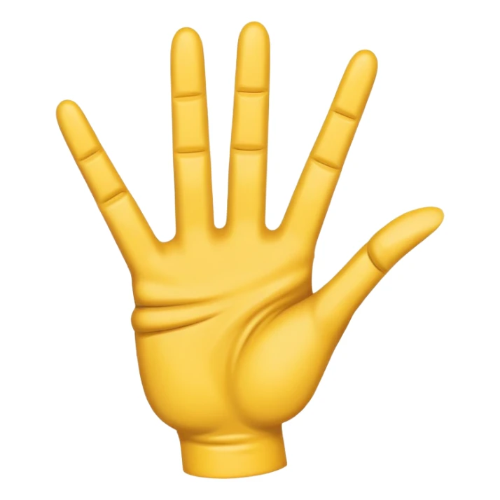 The shocker hand sign  sticker